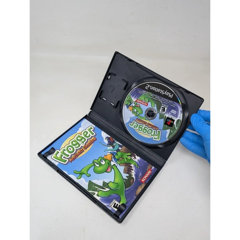 Frogger Ancient Shadow‎ PlayStation 2 2005 PS2 Game Complete CIB Platformer VTG